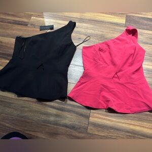 NWT one shoulder top.  Size small